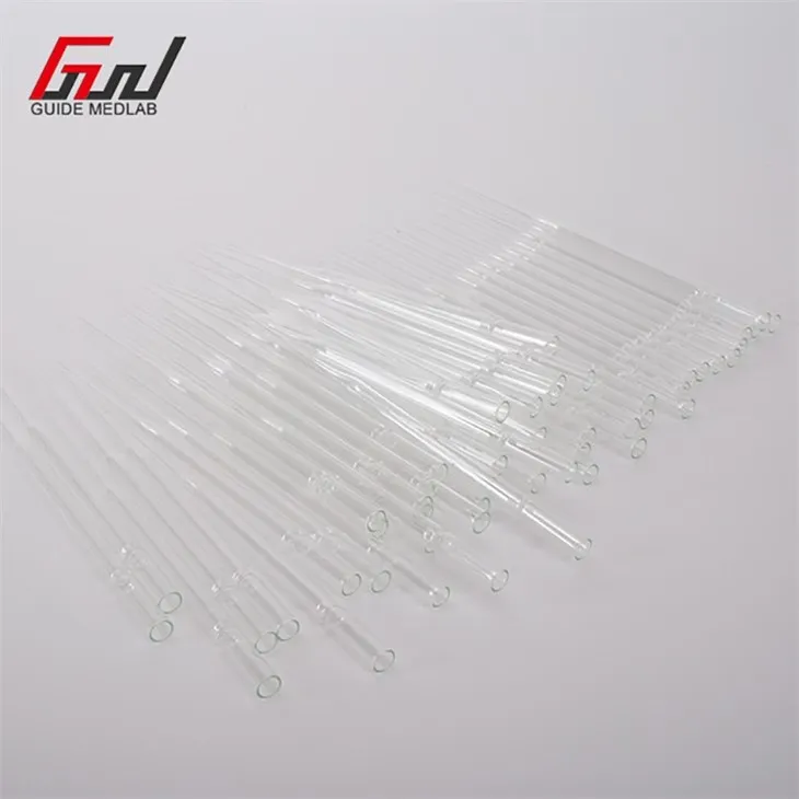 2 pasteur pipette dropper 230mm