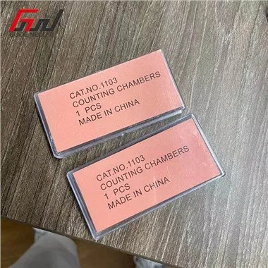 Blodräkningskammare utan ljus linje